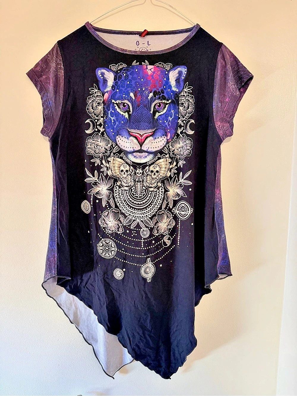 Ay Güey Sparkly Puma Top — Large